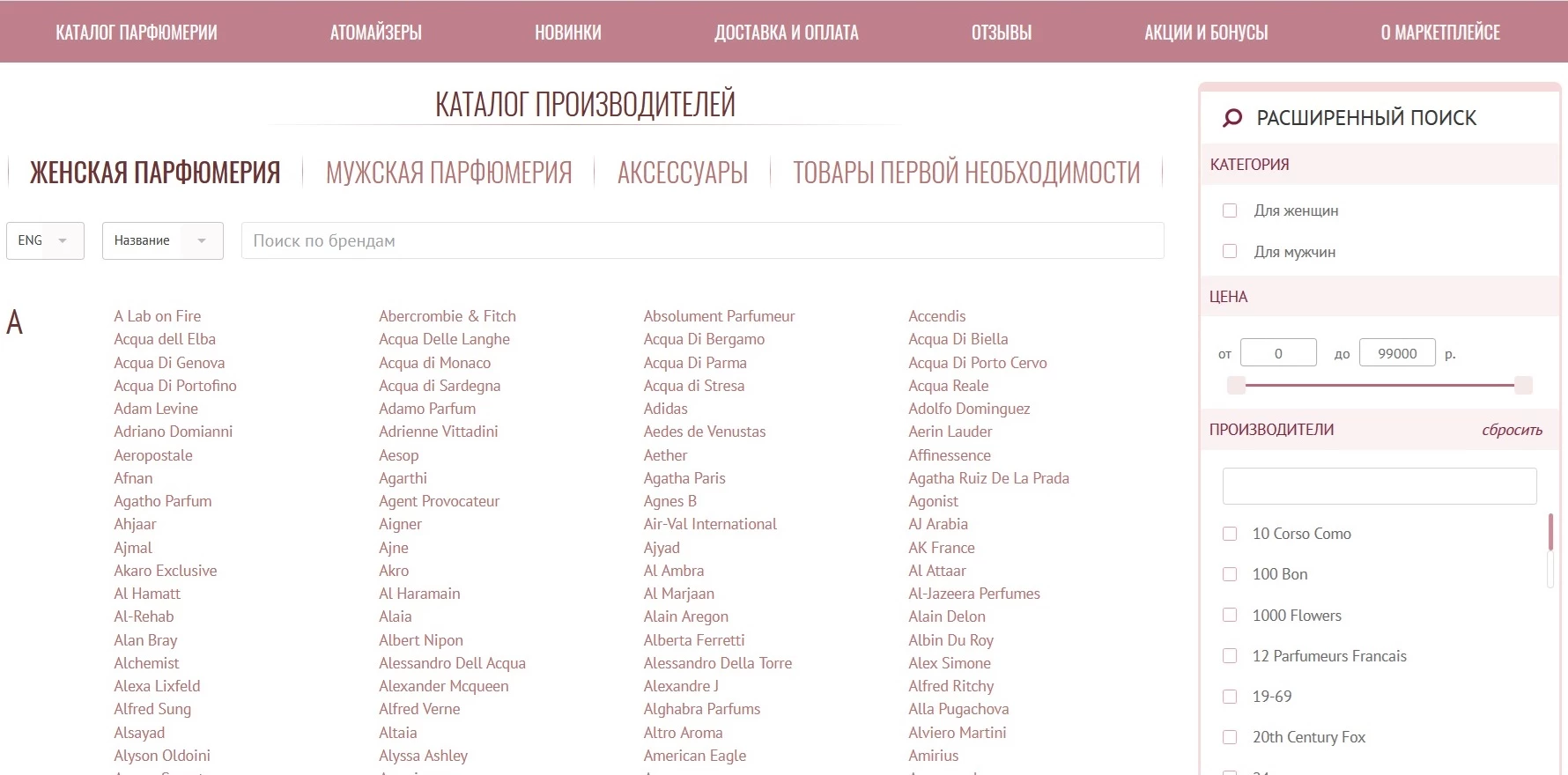 Духи рф