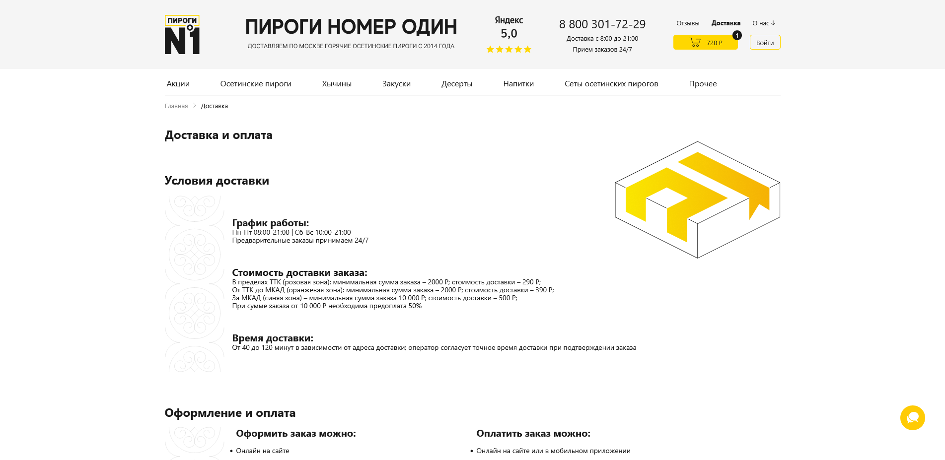 Пироги номер 1