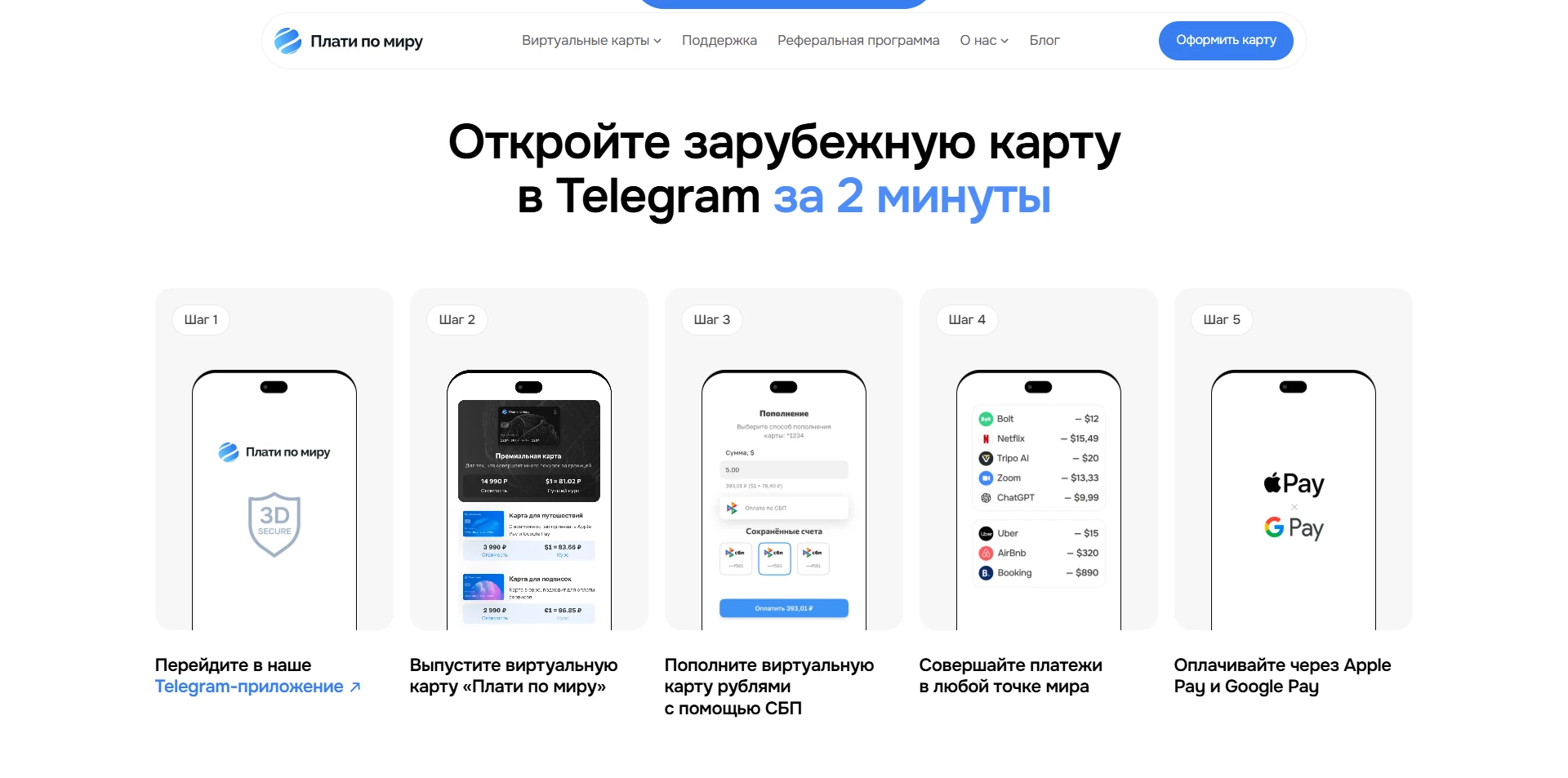 Плати по миру